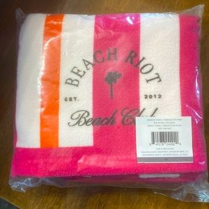 NEW Beach Riot Beach Club Towel